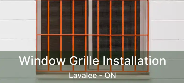  Window Grille Installation Lavalee - ON