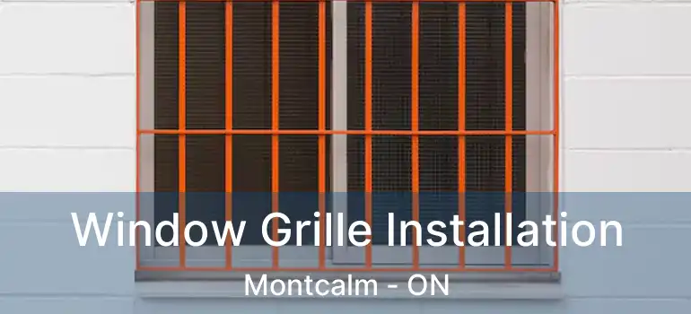 Window Grille Installation Montcalm - ON