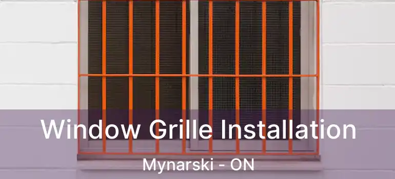  Window Grille Installation Mynarski - ON