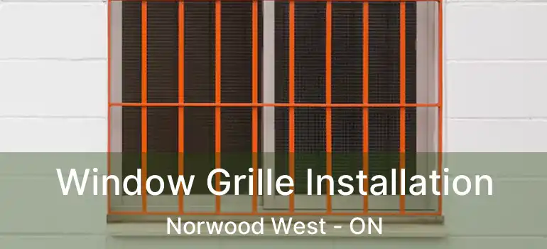  Window Grille Installation Norwood West - ON