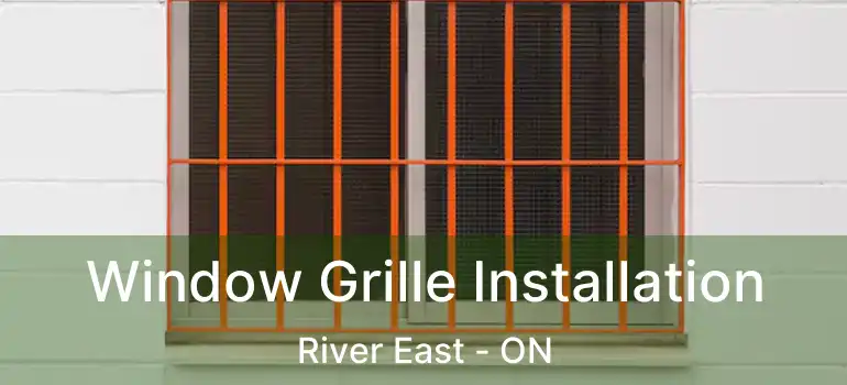  Window Grille Installation River East - ON