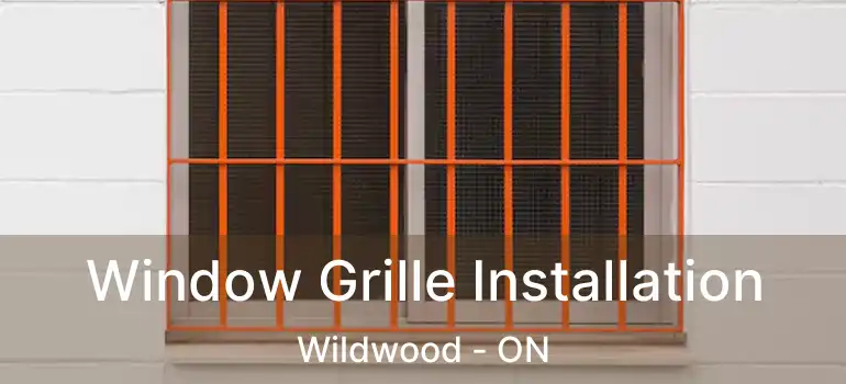  Window Grille Installation Wildwood - ON