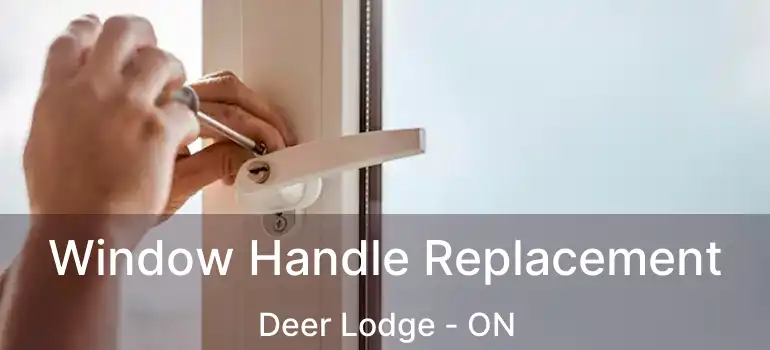  Window Handle Replacement Deer Lodge - ON