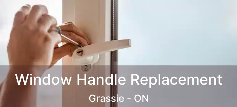 Window Handle Replacement Grassie - ON