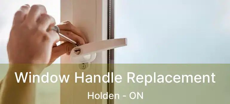  Window Handle Replacement Holden - ON