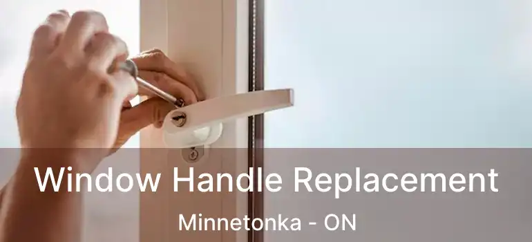  Window Handle Replacement Minnetonka - ON