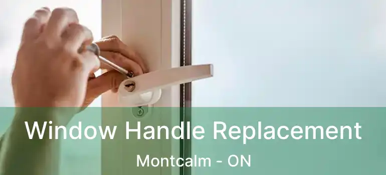  Window Handle Replacement Montcalm - ON