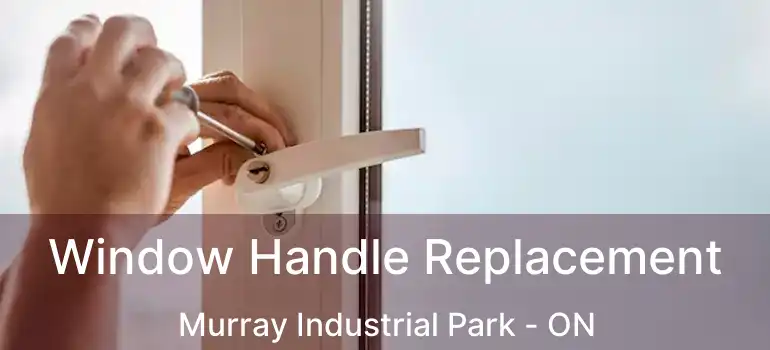  Window Handle Replacement Murray Industrial Park - ON