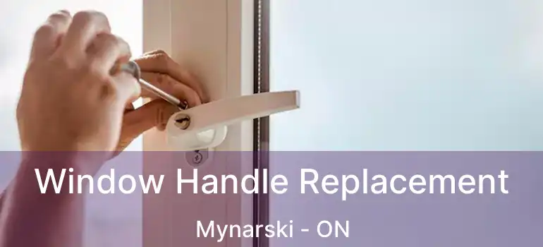 Window Handle Replacement Mynarski - ON