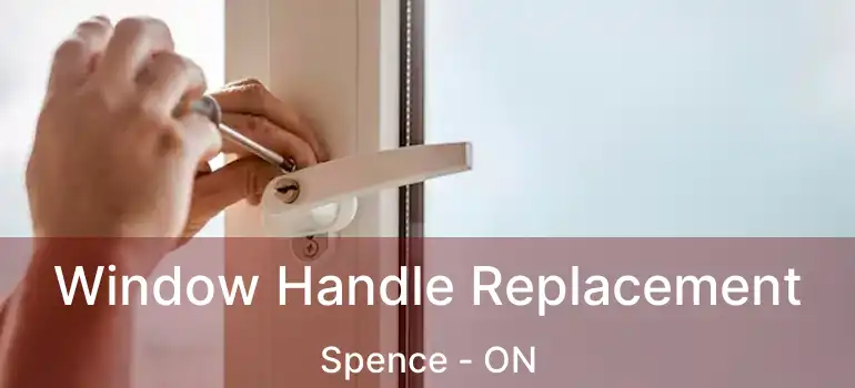  Window Handle Replacement Spence - ON