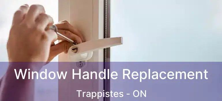  Window Handle Replacement Trappistes - ON