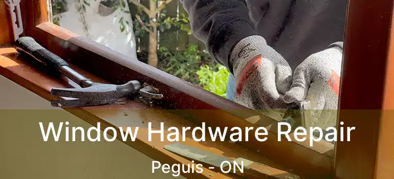  Window Hardware Repair Peguis - ON