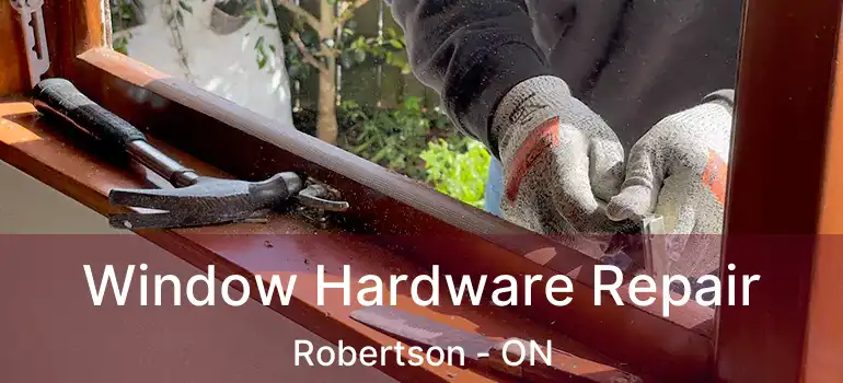  Window Hardware Repair Robertson - ON