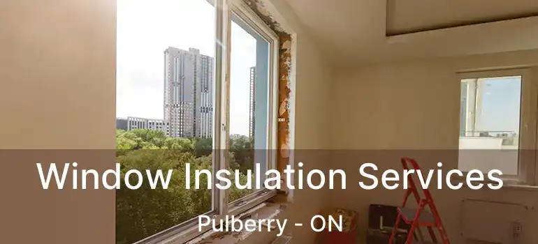  Window Insulation Services Pulberry - ON