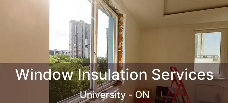  Window Insulation Services University - ON