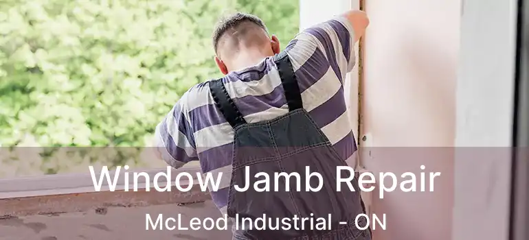  Window Jamb Repair McLeod Industrial - ON