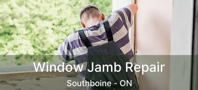  Window Jamb Repair Southboine - ON