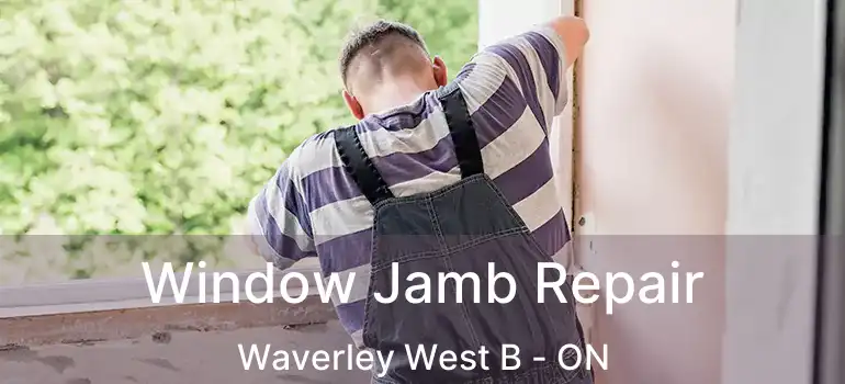  Window Jamb Repair Waverley West B - ON