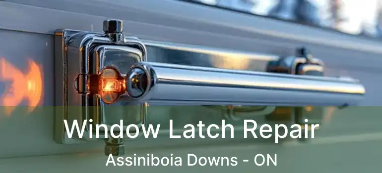  Window Latch Repair Assiniboia Downs - ON