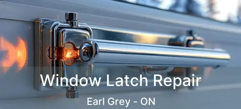  Window Latch Repair Earl Grey - ON