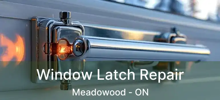 Window Latch Repair Meadowood - ON
