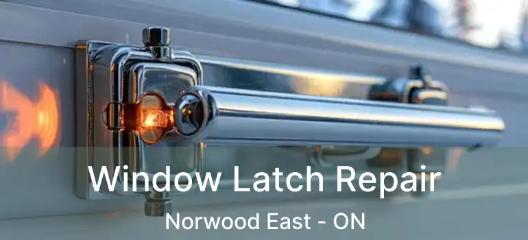  Window Latch Repair Norwood East - ON