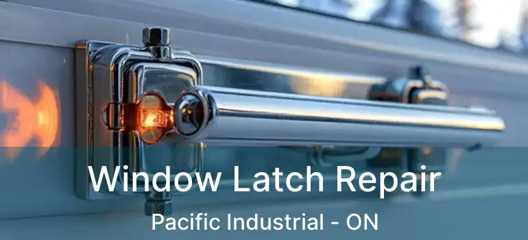  Window Latch Repair Pacific Industrial - ON