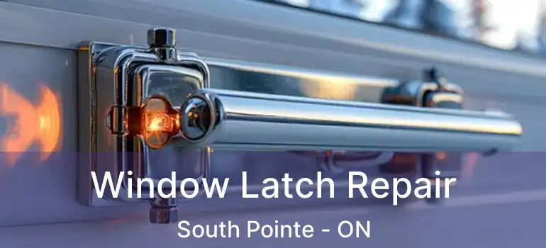  Window Latch Repair South Pointe - ON