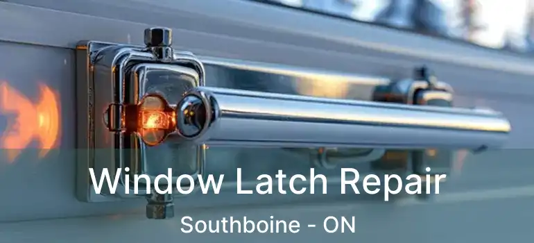  Window Latch Repair Southboine - ON