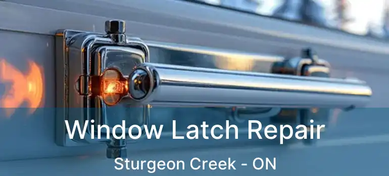 Window Latch Repair Sturgeon Creek - ON