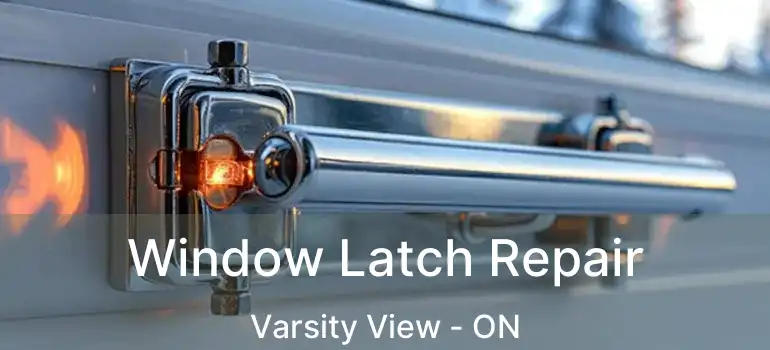  Window Latch Repair Varsity View - ON