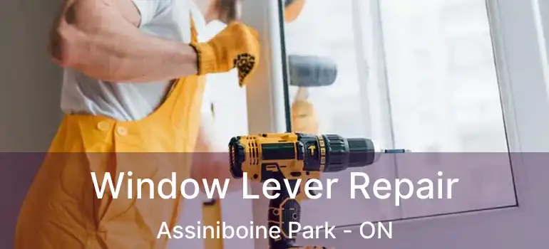  Window Lever Repair Assiniboine Park - ON