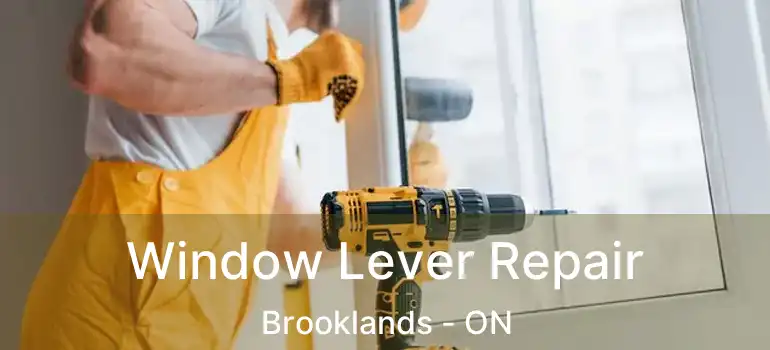 Window Lever Repair Brooklands - ON
