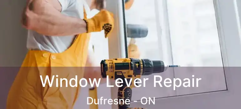  Window Lever Repair Dufresne - ON