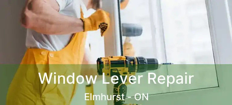  Window Lever Repair Elmhurst - ON