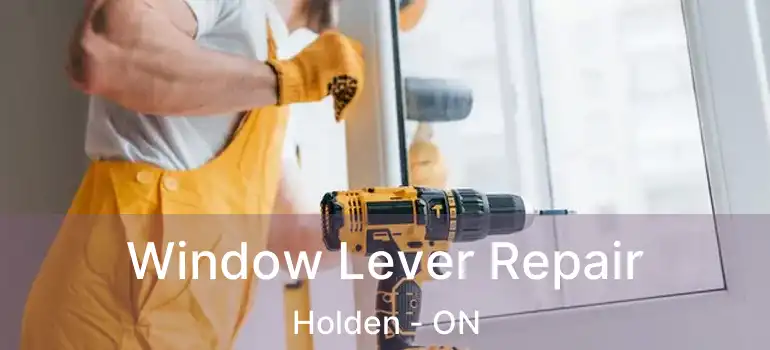  Window Lever Repair Holden - ON