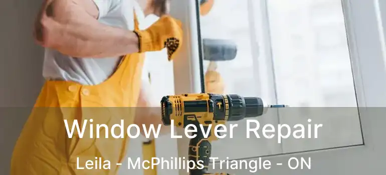  Window Lever Repair Leila - McPhillips Triangle - ON