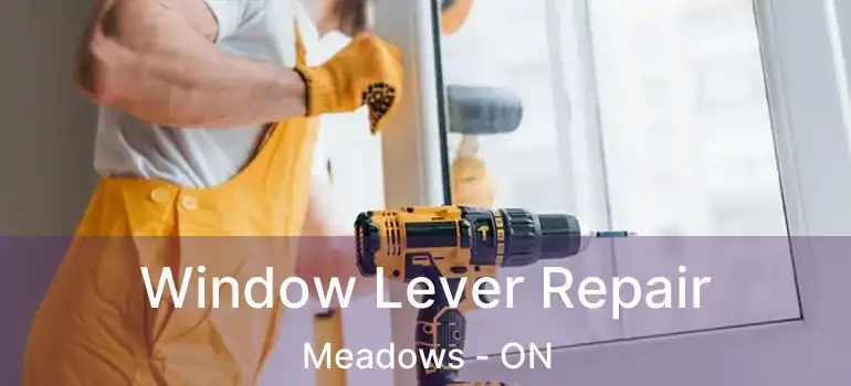  Window Lever Repair Meadows - ON