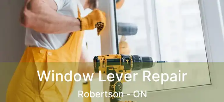  Window Lever Repair Robertson - ON
