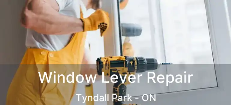  Window Lever Repair Tyndall Park - ON