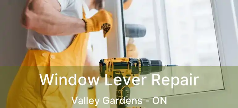  Window Lever Repair Valley Gardens - ON