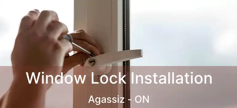  Window Lock Installation Agassiz - ON