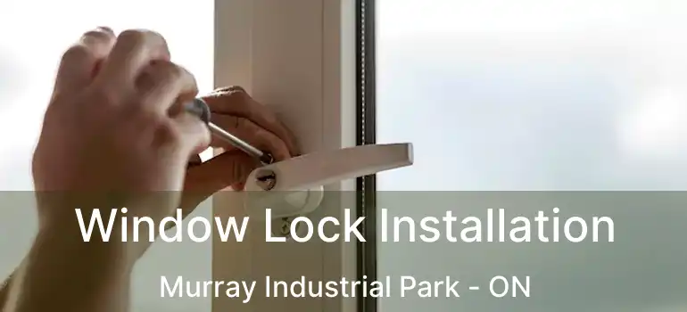  Window Lock Installation Murray Industrial Park - ON