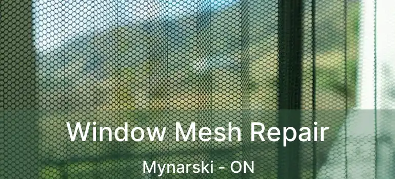 Window Mesh Repair Mynarski - ON