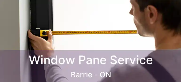  Window Pane Service Barrie - ON