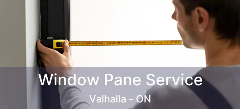 Window Pane Service Valhalla - ON