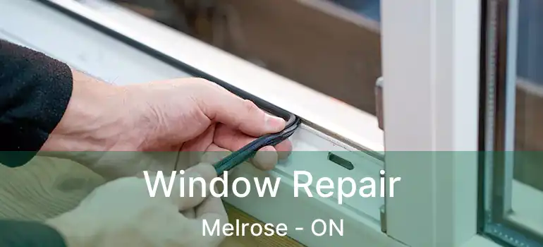  Window Repair Melrose - ON