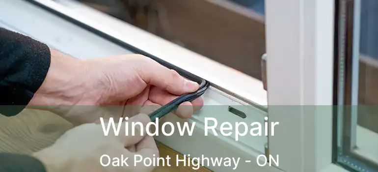  Window Repair Oak Point Highway - ON