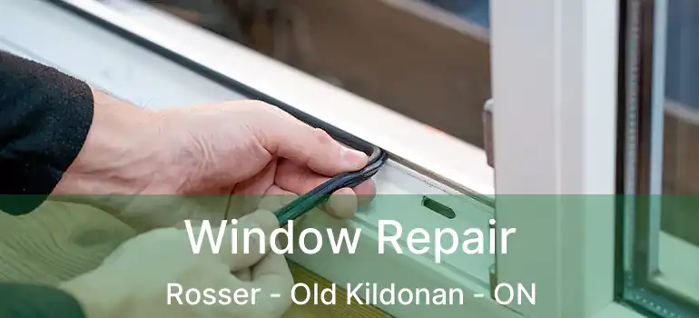  Window Repair Rosser - Old Kildonan - ON