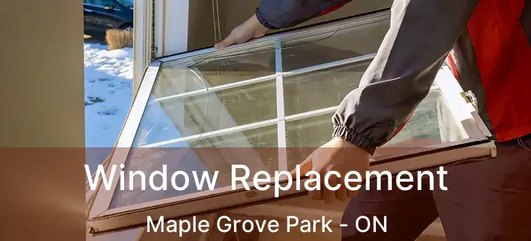  Window Replacement Maple Grove Park - ON